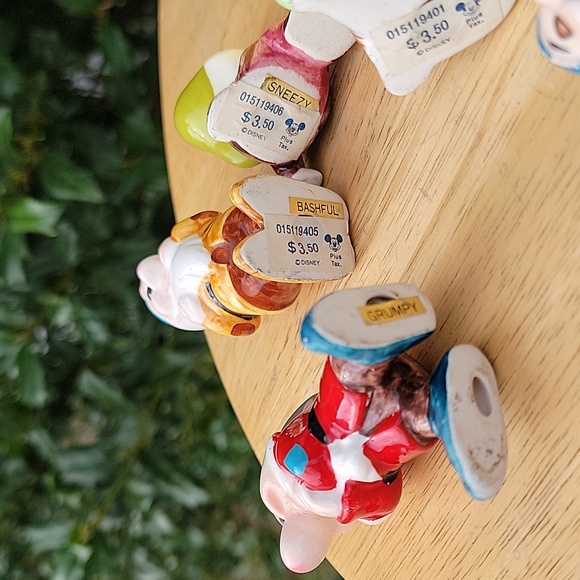 VINTAGE Snow White & The Seven Dwarfs figurines - Picture 3 of 11